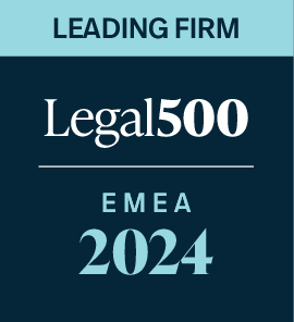 Legal 500 Leading firm 2024